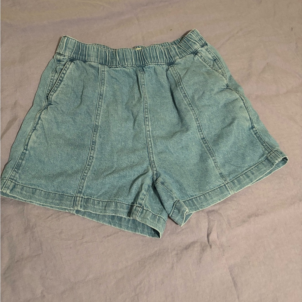 Madewell Light Blue Jean Shorts